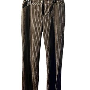 Fashion Bug Brown Striped Pants